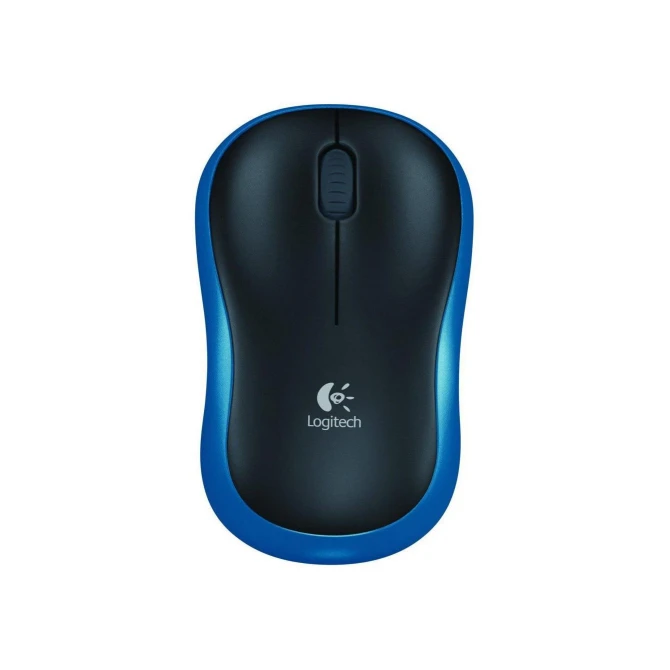 MS Logitech M185 Wireless Mouse Blue