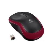 Logitech M185 Wireless Mouse Red Logitech M185 Wireless Mouse Red
