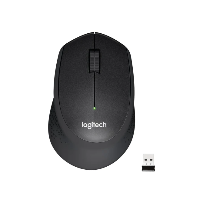 Logitech Ret. Wireless Mouse M330 Black Silent Plus