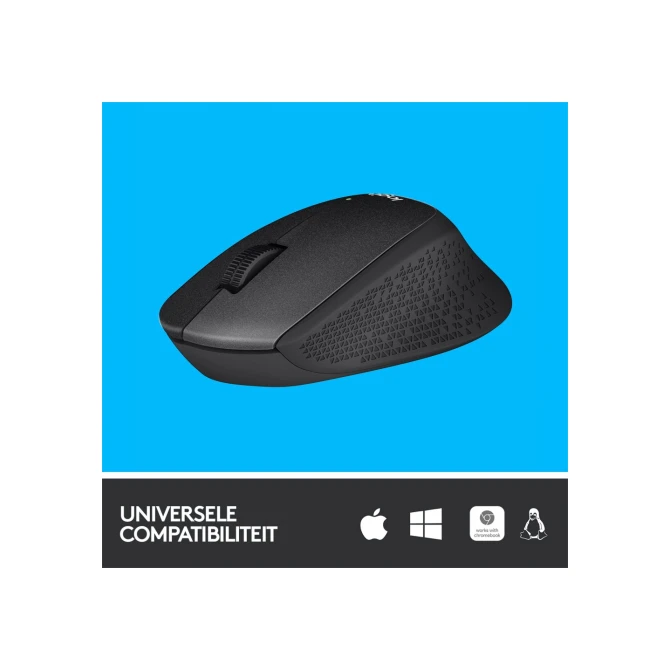 Logitech Ret. Wireless Mouse M330 Black Silent Plus