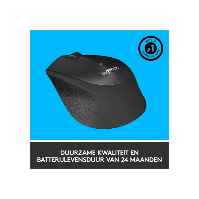 Logitech Ret. Wireless Mouse M330 Black Silent Plus