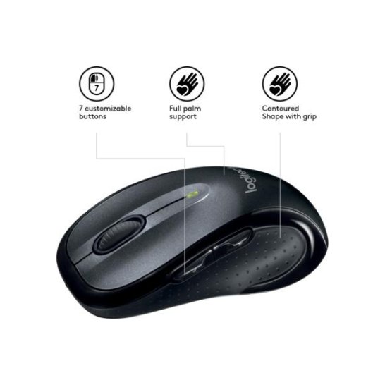 Logitech M510 muis RF Draadloos Laser Logitech M510 muis RF Draadloos Laser
