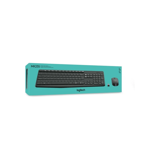 Logitech MK235 | Draadloze Muis en Toetsenbordcombo | QWERTY