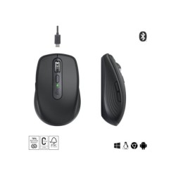 Logitech MX Anywhere 3S muis Rechtshandig RF-draadloos + Blu