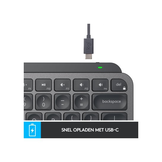 Logitech MX Keys Mini Minimalist Wireless Illuminated Keyboa