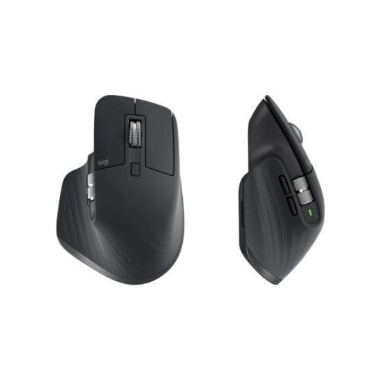 Logitech MX Master 3S muis Rechtshandig RF-draadloos + Bluet Logitech MX Master 3S muis Rechtshandig RF-draadloos + Bluet