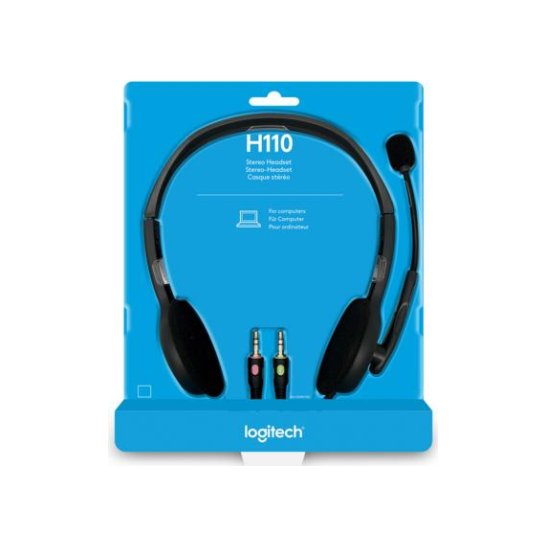 Logitech Ret. H110 Stereo Headset Logitech Ret. H110 Stereo Headset
