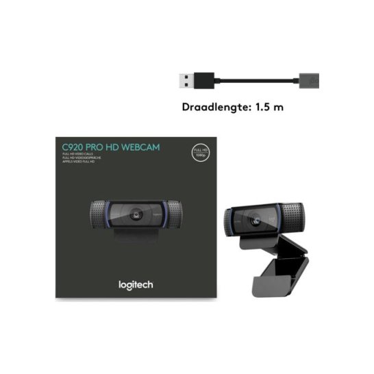 Logitech Ret. HD PRO Webcam C920 1920x1080 Logitech Ret. HD PRO Webcam C920 1920x1080