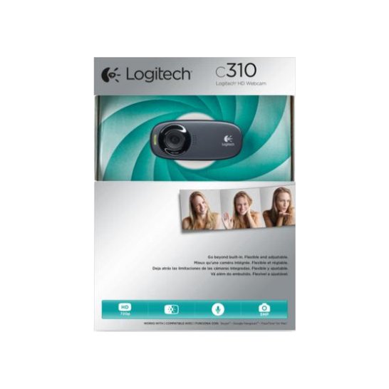 Logitech Ret. Webcam C310 HD Logitech Ret. Webcam C310 HD