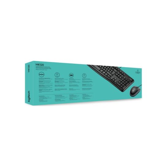 Logitech Ret. Wired Desktop MK120 Logitech Ret. Wired Desktop MK120