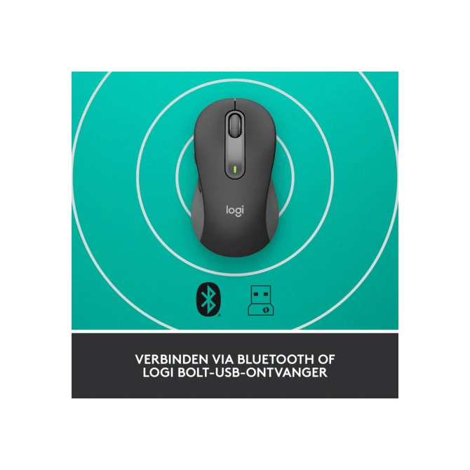 Logitech Signature M650 Draadloze Muis - Voor kleine tot mid