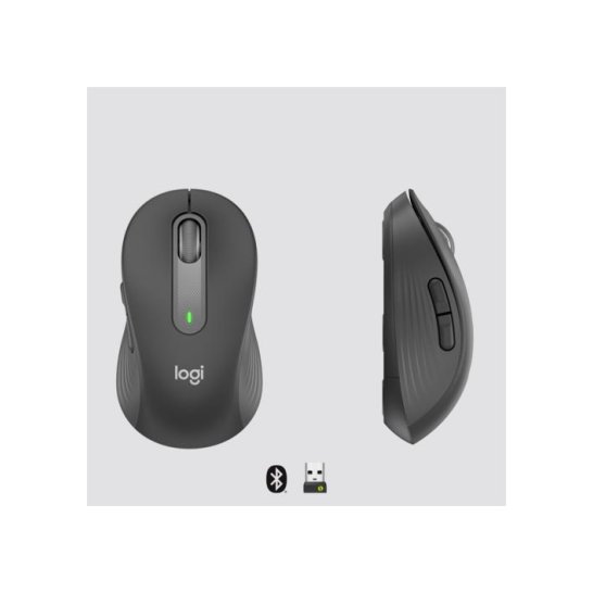 Logitech Signature M650 muis Rechtshandig RF-draadloos + Blu Logitech Signature M650 muis Rechtshandig RF-draadloos + Blu