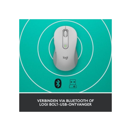 Logitech Signature M650 muis Rechtshandig RF-draadloos + Blu Logitech Signature M650 muis Rechtshandig RF-draadloos + Blu