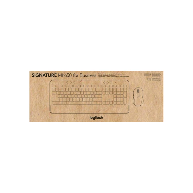 Logitech Signature MK650 Combo inclusief muis QWERTY