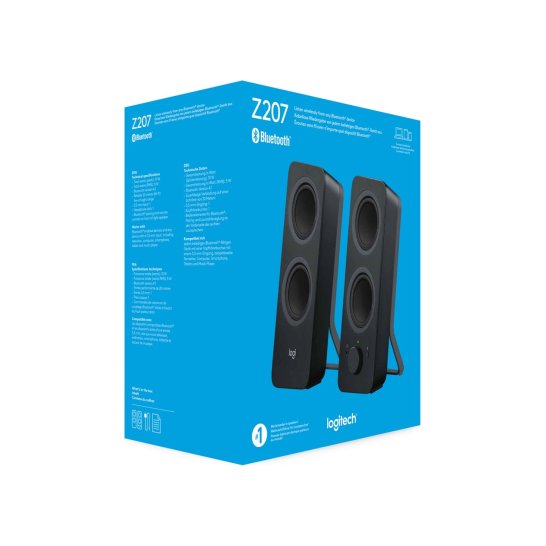 Logitech Speaker Z207 5W Zwart