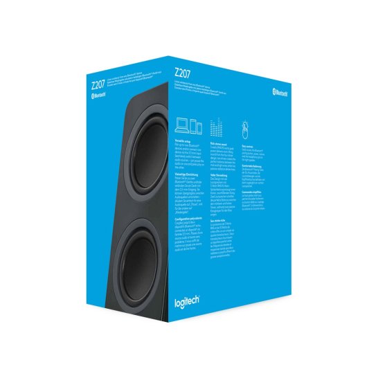 Logitech Speaker Z207 5W Zwart