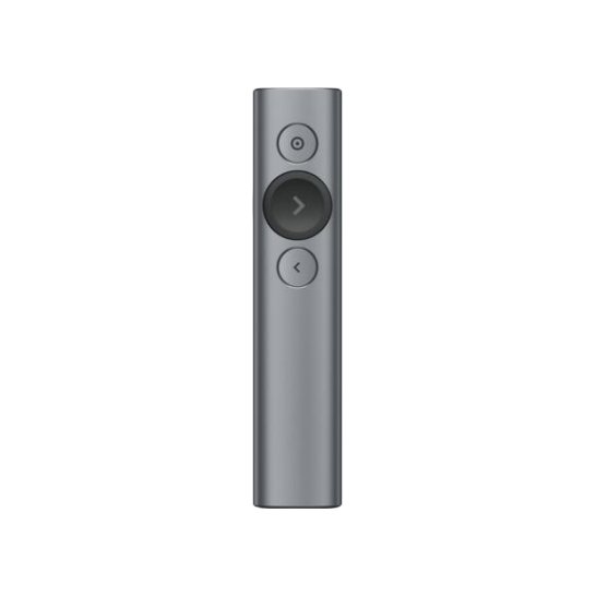 Logitech Spotlight Draadloze presenter Bluetooth/RF Grijs Logitech Spotlight Draadloze presenter Bluetooth/RF Grijs
