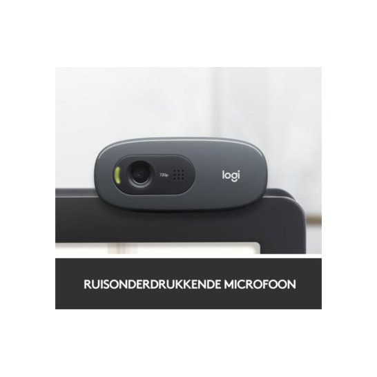 Logitech Webcam C270 3MP 1280 x 720Pixels USB 2.0 Zwart Logitech Webcam C270 3MP 1280 x 720Pixels USB 2.0 Zwart