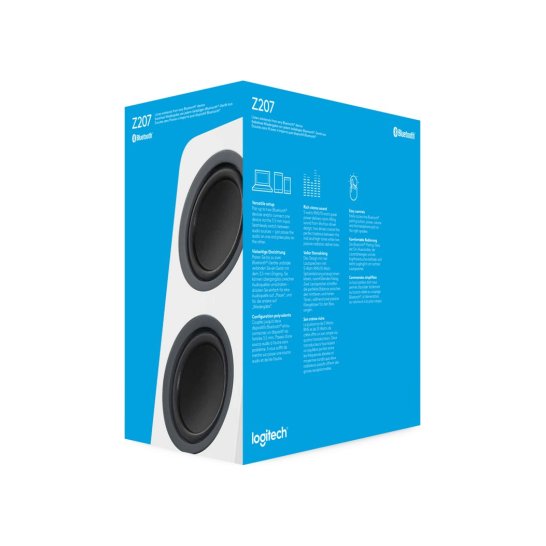 Logitech Z207 luidspreker Wit Bedraad en draadloos 5 W Logitech Z207 luidspreker Wit Bedraad en draadloos 5 W