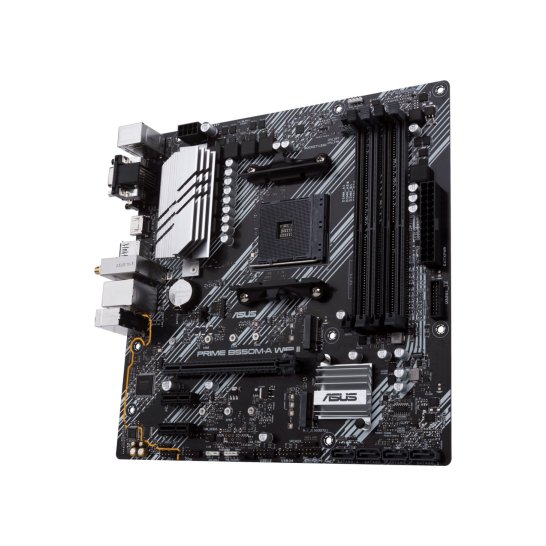 MB ASUS PRIME B550M-A WIFI II AMD LGA AM4 M-ATX Aura