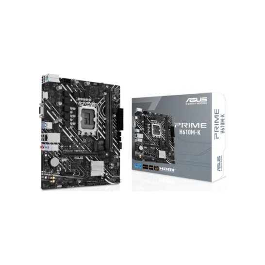 MB ASUS Prime H610M-K Intel H610 LGA 1700 micro ATX DDR5 RGB MB ASUS Prime H610M-K Intel H610 LGA 1700 micro ATX DDR5 RGB