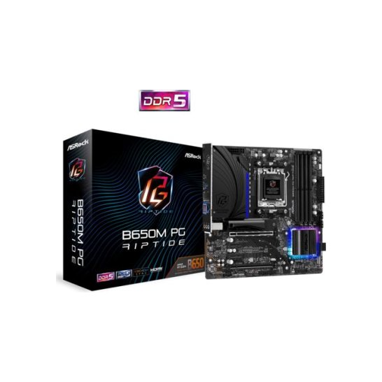 MB Asrock B650M PG Riptide AMD AM5 micro ATX MB Asrock B650M PG Riptide AMD AM5 micro ATX