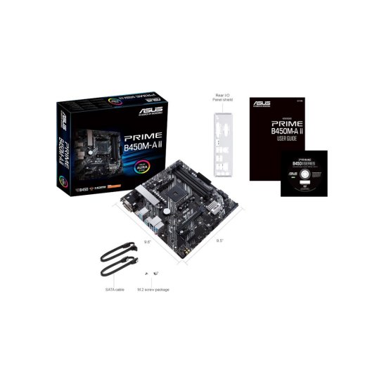 MB Asus PRIME B450M-A AM4 / m.2 / mATX