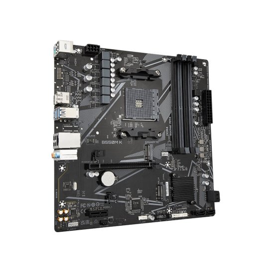 MB Gigabyte B550M-K 1.0 AMD B550 AM4 micro ATX MB Gigabyte B550M-K 1.0 AMD B550 AM4 micro ATX