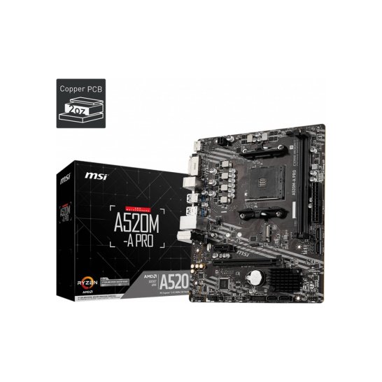MB MSI A520M-A PRO Socket AM4 micro ATX