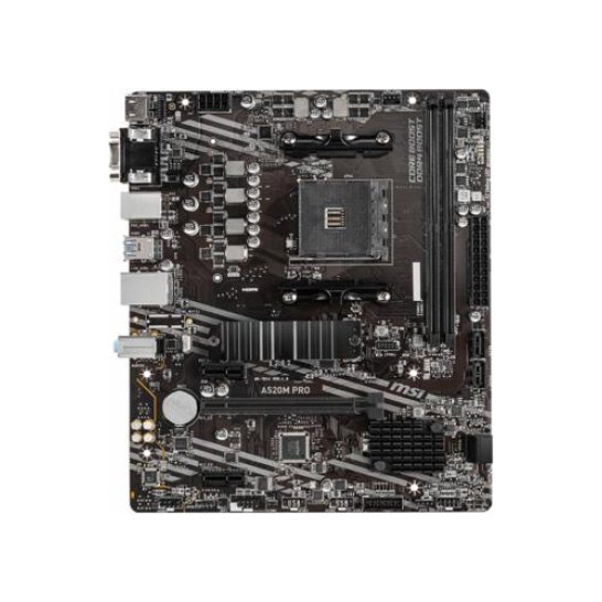 MB MSI A520M PRO AMD A520 Socket AM4 micro ATX MB MSI A520M PRO AMD A520 Socket AM4 micro ATX