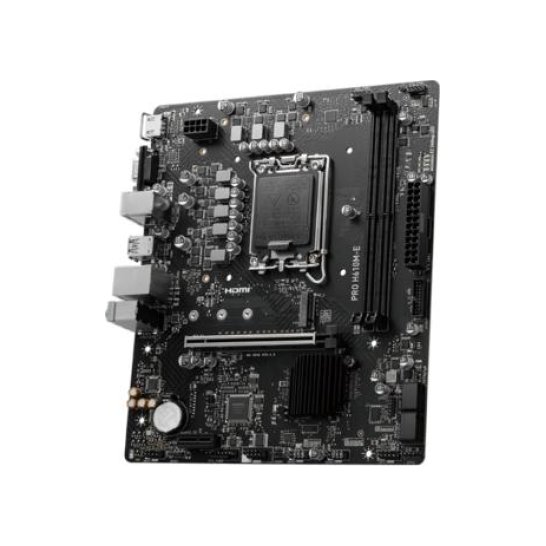 MB MSI PRO H610M-E Intel H610 LGA 1700 micro ATX MB MSI PRO H610M-E Intel H610 LGA 1700 micro ATX