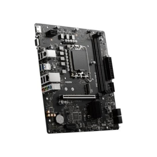 MB MSI PRO H610M-E Intel H610 LGA 1700 micro ATX MB MSI PRO H610M-E Intel H610 LGA 1700 micro ATX