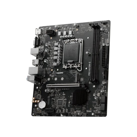MB MSI PRO H610M-E Intel H610 LGA 1700 micro ATX MB MSI PRO H610M-E Intel H610 LGA 1700 micro ATX