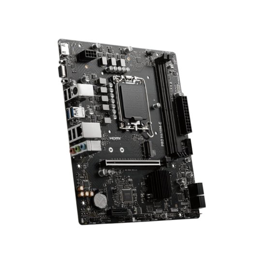 MB MSI PRO H610M-E Intel H610 LGA 1700 micro ATX MB MSI PRO H610M-E Intel H610 LGA 1700 micro ATX