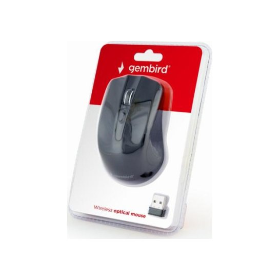 MS Gembird Wireless optical mouse black MS Gembird Wireless optical mouse black