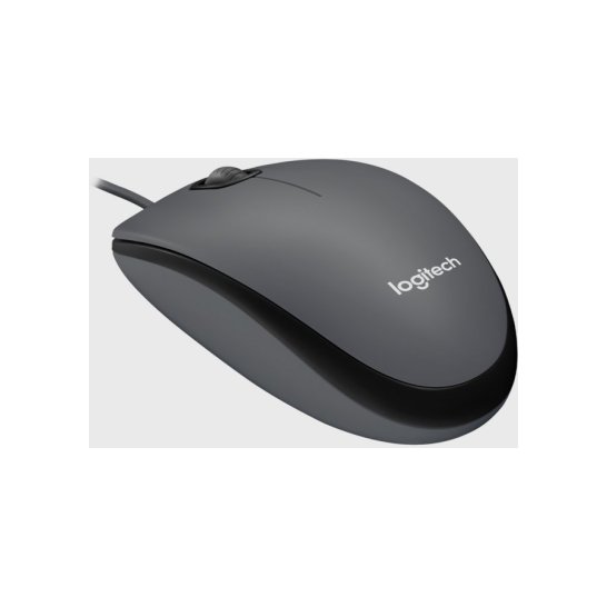 MS Logitech M100 Ambidextrous USB Type-A Optisch 1000DPI