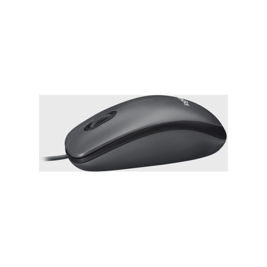 MS Logitech M100 Ambidextrous USB Type-A Optisch 1000DPI