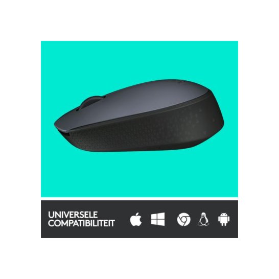 MS Logitech M170 Wireless Mouse Grey MS Logitech M170 Wireless Mouse Grey