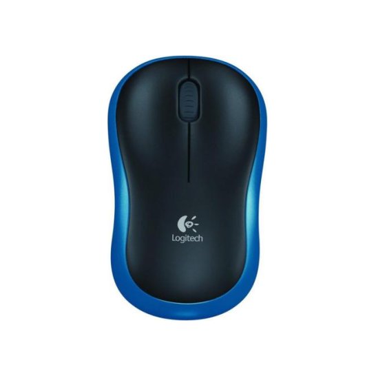 MS Logitech M185 Wireless Mouse Blue MS Logitech M185 Wireless Mouse Blue