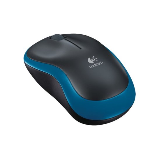 MS Logitech M185 Wireless Mouse Blue MS Logitech M185 Wireless Mouse Blue