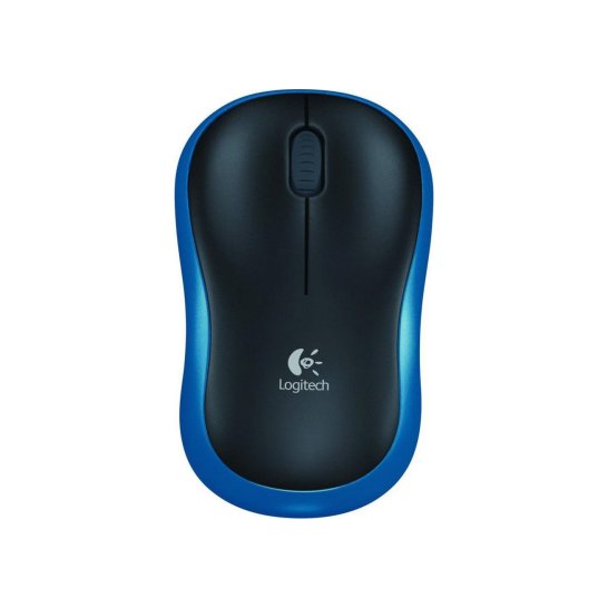 MS Logitech M185 Wireless Mouse Blue MS Logitech M185 Wireless Mouse Blue