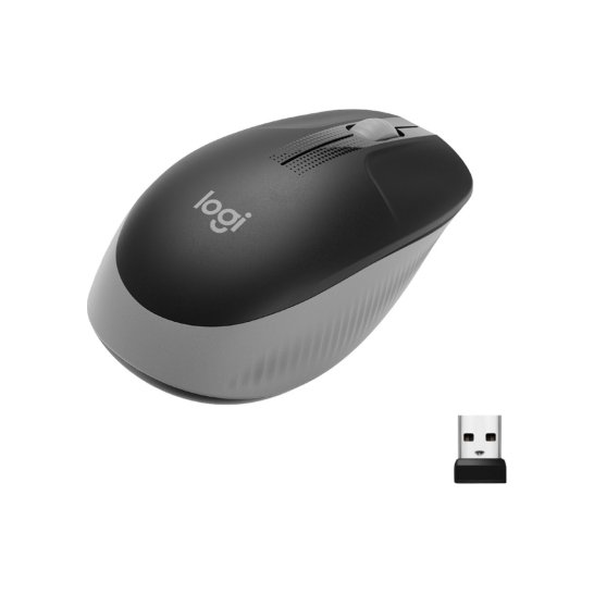 MS Logitech M190 wireless mouse Grey