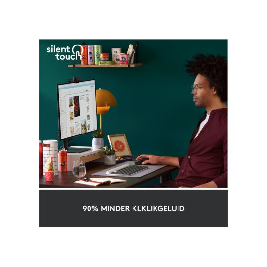 MS Logitech Signature M650 for Business muis Rechtshandig RF