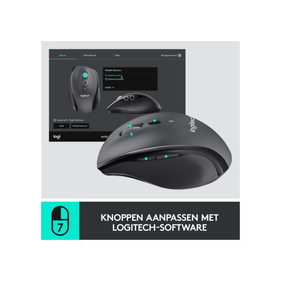 MS Logitech ret. Marathon Mouse M705