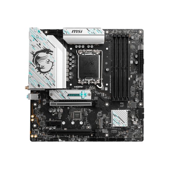 MSI B760M GAMING PLUS WIFI moederbord Intel B760 LGA 1700 mi MSI B760M GAMING PLUS WIFI moederbord Intel B760 LGA 1700 mi