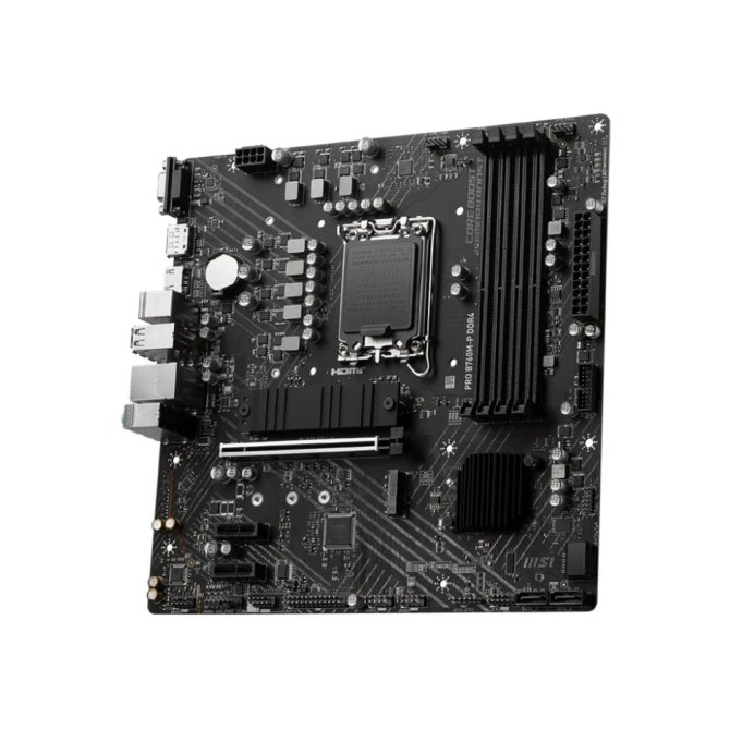 MB MSI Pro B760M-P 4xDDR4 LGA1700 M-ATX USB-C