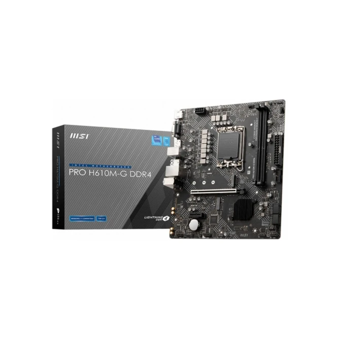 MB MSI PRO H610M-G DDR4 Intel H610 LGA 1700 micro AT