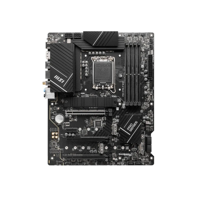 MSI PRO Z790-P WIFI | Socket LGA 1700 | Intel Z790 | 4xDDR5 | ATX | Moederbord