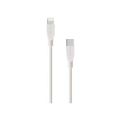 Mobiparts Apple Lightning to USB-C Cable 2A 1m White Mobiparts Apple Lightning to USB-C Cable 2A 1m White