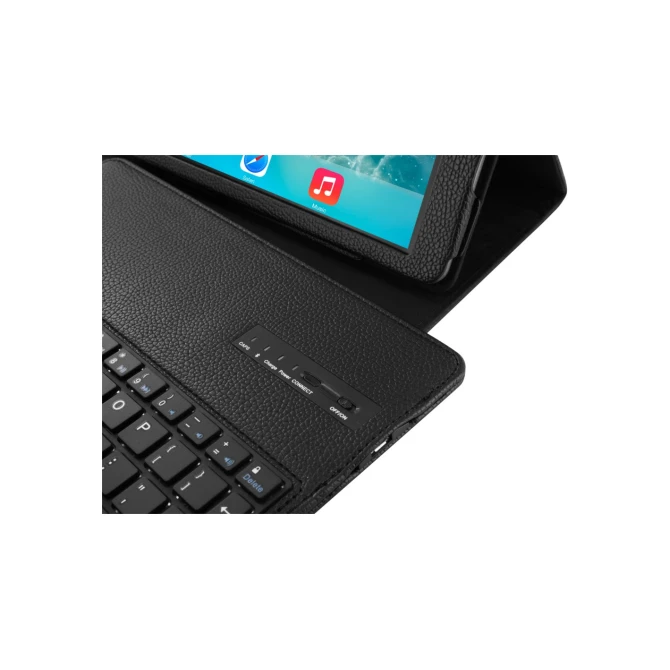 Mobiparts Bluetooth Keyboard Case | Geschikt voor Apple iPad Air/Air 2/9.7 (2017)/9.7 (2018)/Pro 9.7 | QWERTY | Zwart